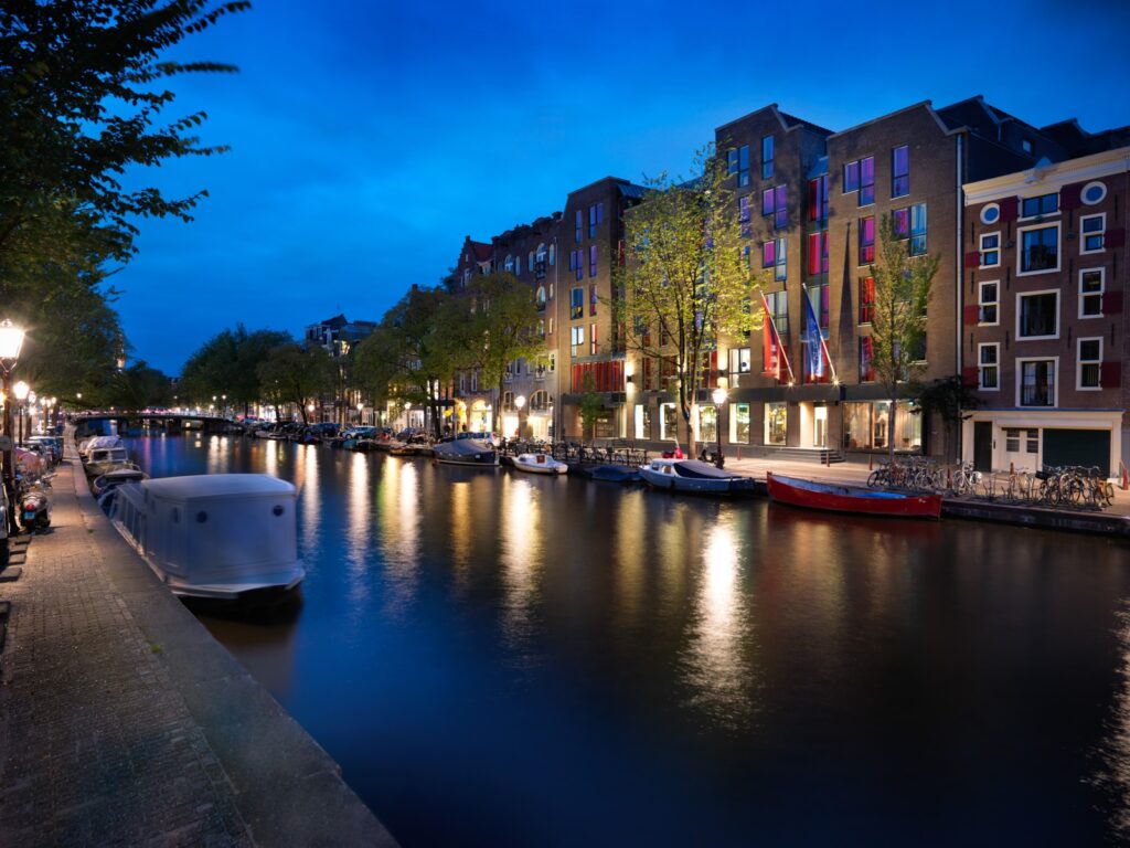 Lokalizacja hotelu Andaz Amsterdam