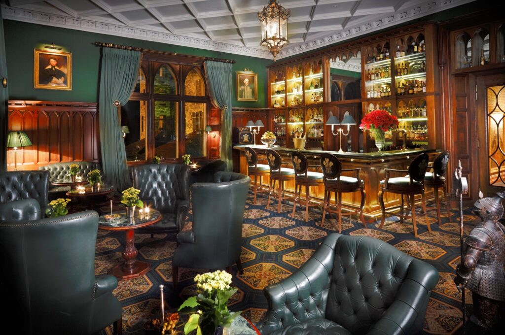 Bar do Príncipe de Gales do Ashford Castle Hotel