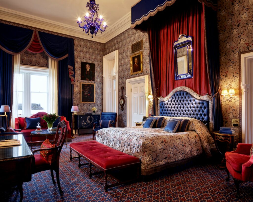Chambre de l'hôtel Ashford Castle