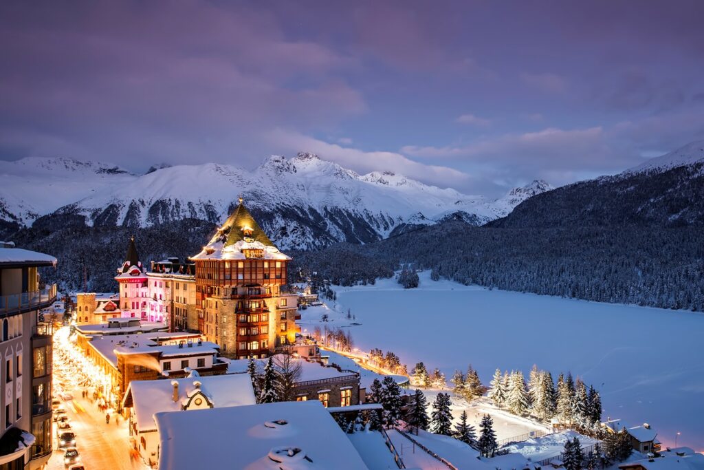 Badrutt's Place Hotel St. Moritz Inverno