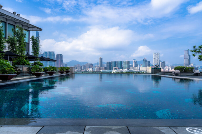 Piscine du Four Seasons Hotel Hong Kong