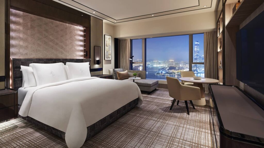 Habitación del Four Seasons Hotel Hong Kong