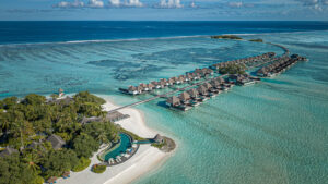Расположение Four Seasons Resort Maldives at Kuda Huraa