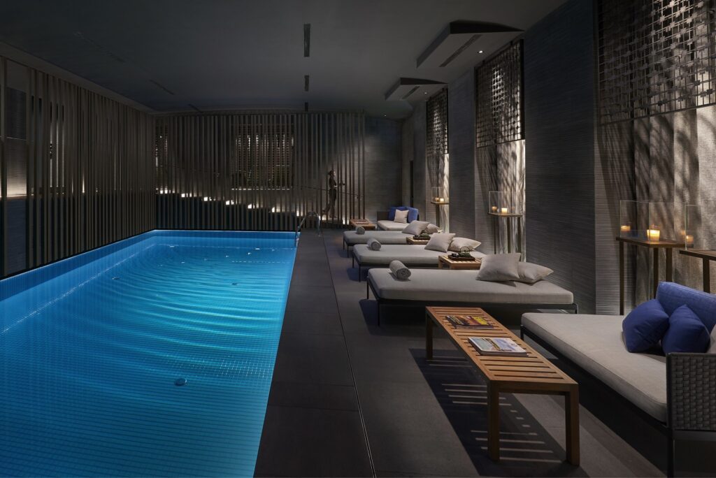 Mandarin Oriental Mailand Hotel Spa Pool