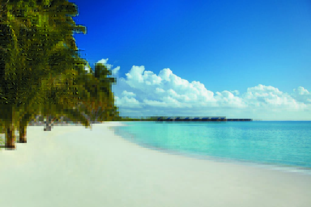 Shangri La Villingili Maldiven Resort Strand