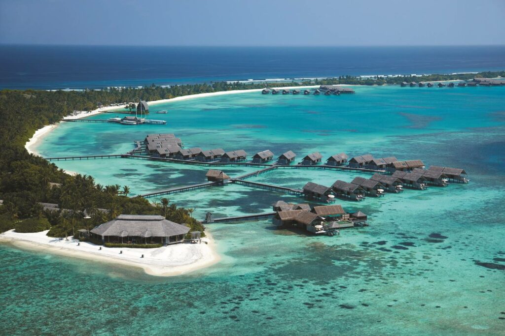 Shangri La Villingili Maldives Resort Vue d'ensemble
