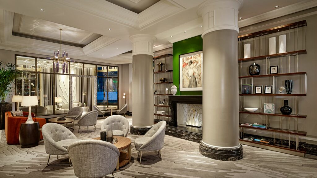 The Ritz Carlton Berlin Hotel Lounge