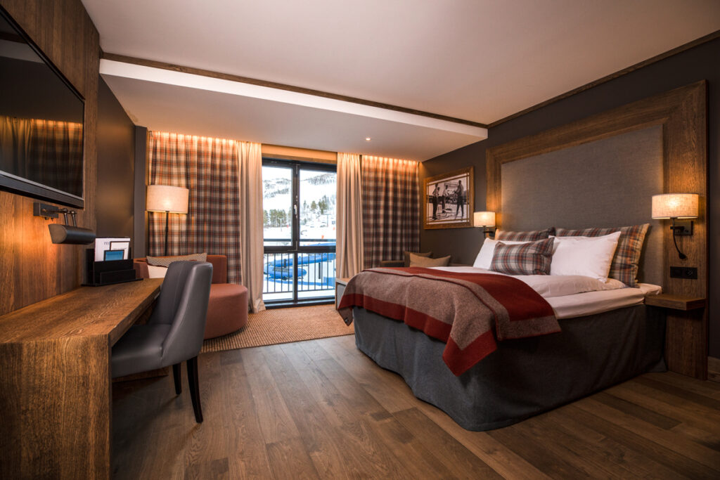 Vestlia Resort Norwegen Hotelzimmer